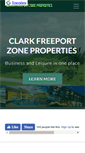 Mobile Screenshot of clarkfreeportzone.com
